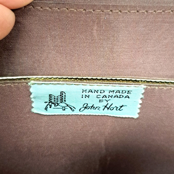 Vintage JOHN HART handmade in Canada evening  bag with handle - Picture 11 of 14